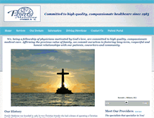 Tablet Screenshot of familymedicineofwarren.com